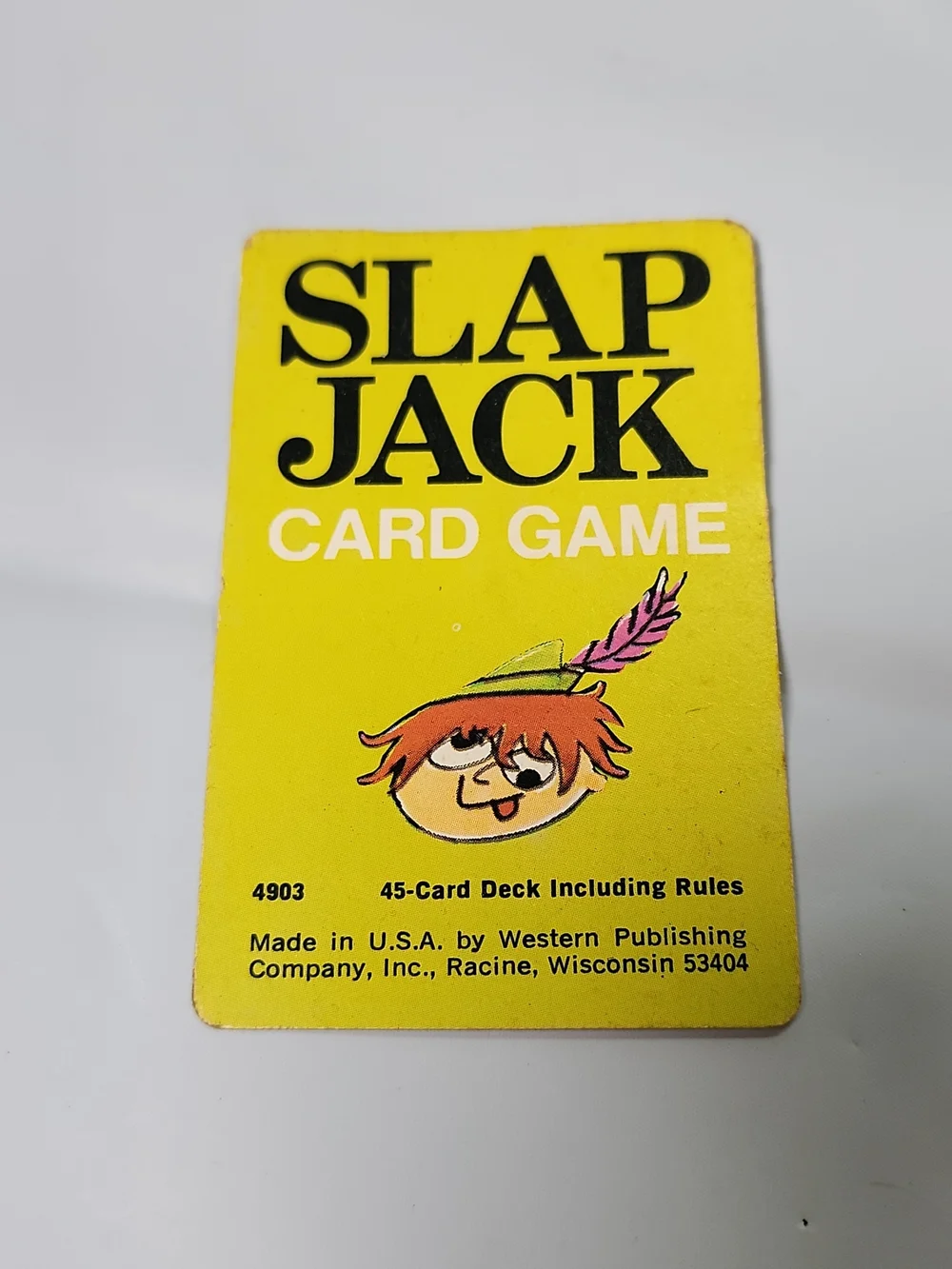 Vintage 1965 Whitman Slap Jack Card Game Complete 4903 USA Family Game Night